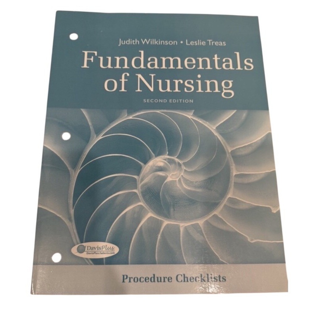 Fundamentals of Nursing Procedure Checklists 2nd Ed Text Wilkinson Treas 2011‎